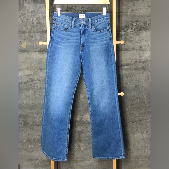 Lovely Like NEW Hudson Blair High Rise Bootcut Cropped Jeans in Women’s Size 28 - Picture 3 of 6